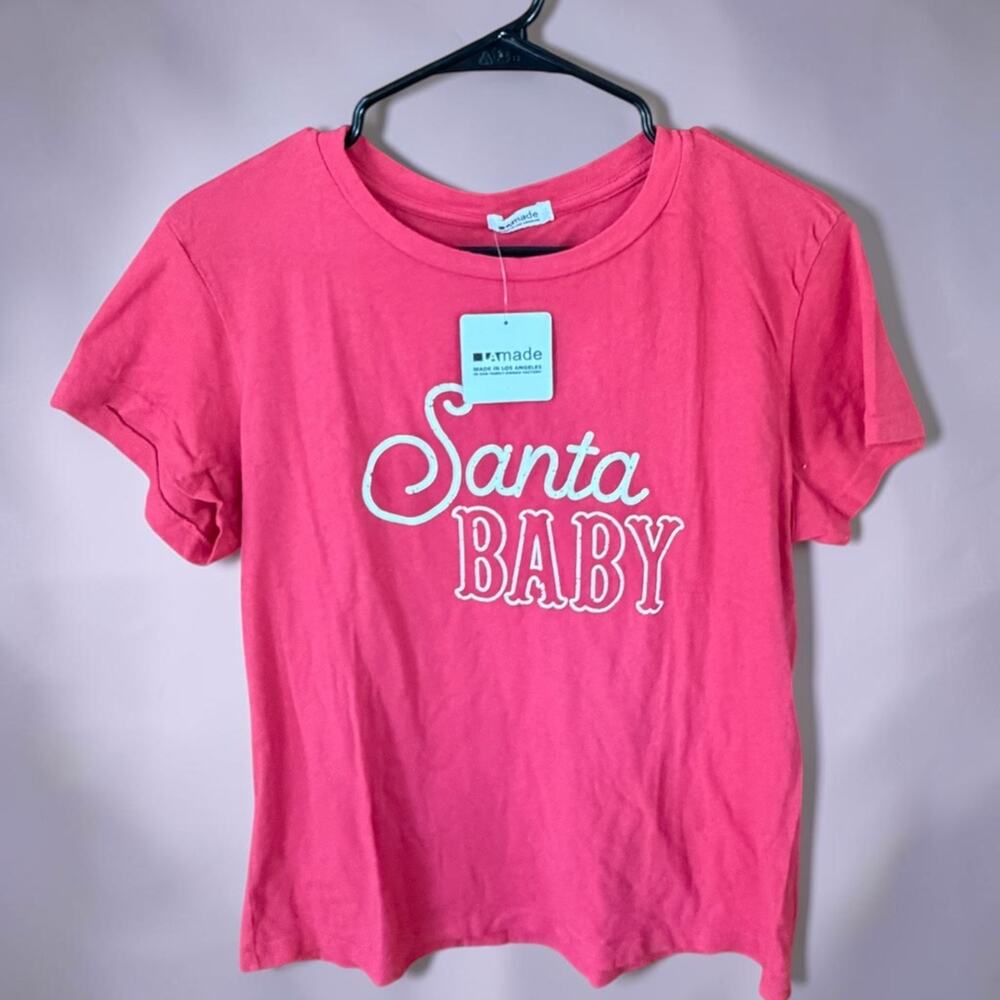 LaMade women’s Holiday T shirt size L nwt